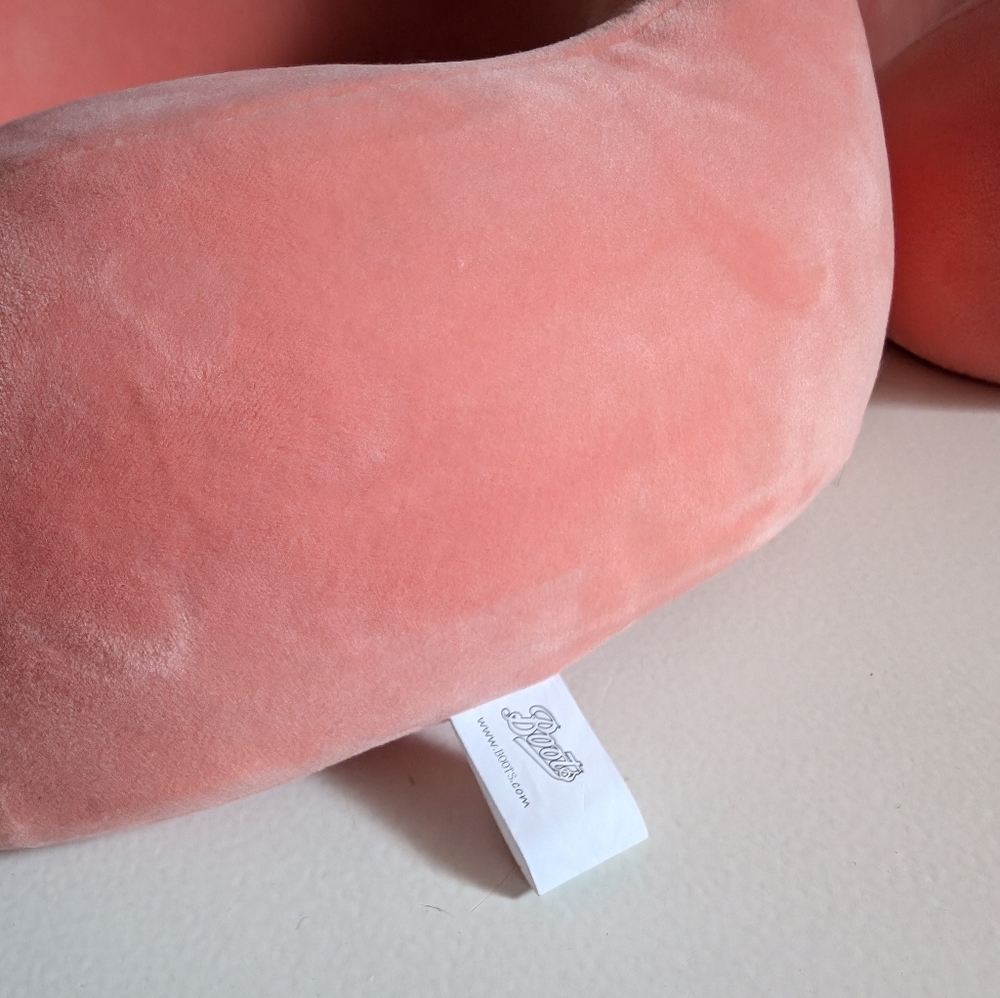 Boots Pink Velvet Cushion